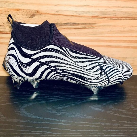 Nike Vapor Edge Pro 360 Men's Football Cleats Zebra NEW - Picture 3 of 9